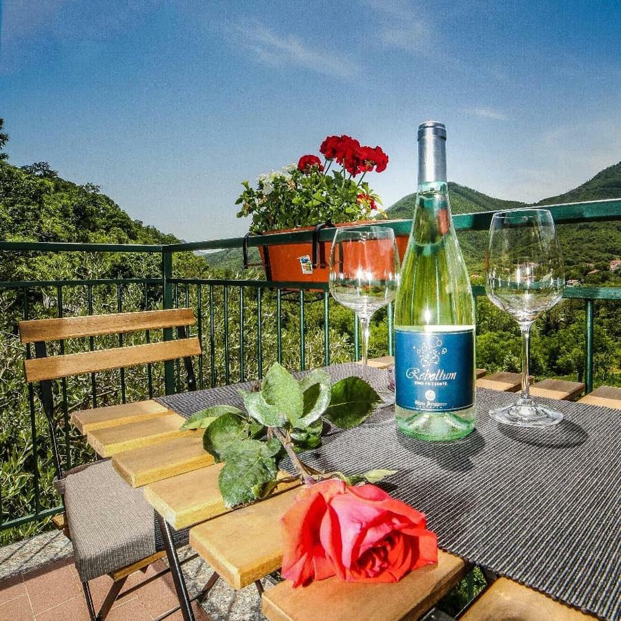 Tramonti Di Sole Villa Bagian luar foto